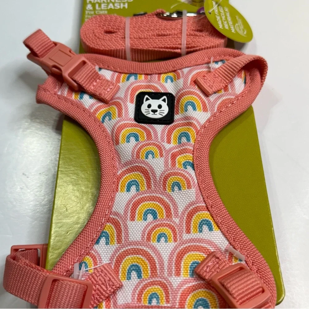 Vibrant Life Harness & Leash For Cats One Size NWT